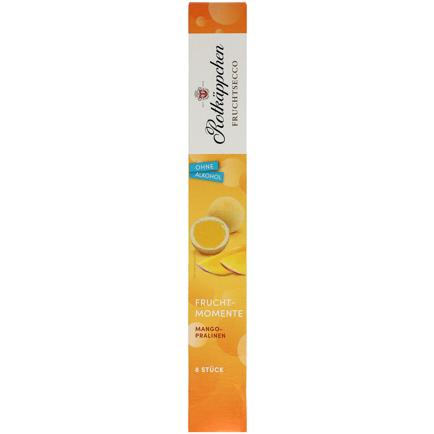 Rotkäppchen Fruchtsecco Mango-Pralinen ohne Alkohol 8er