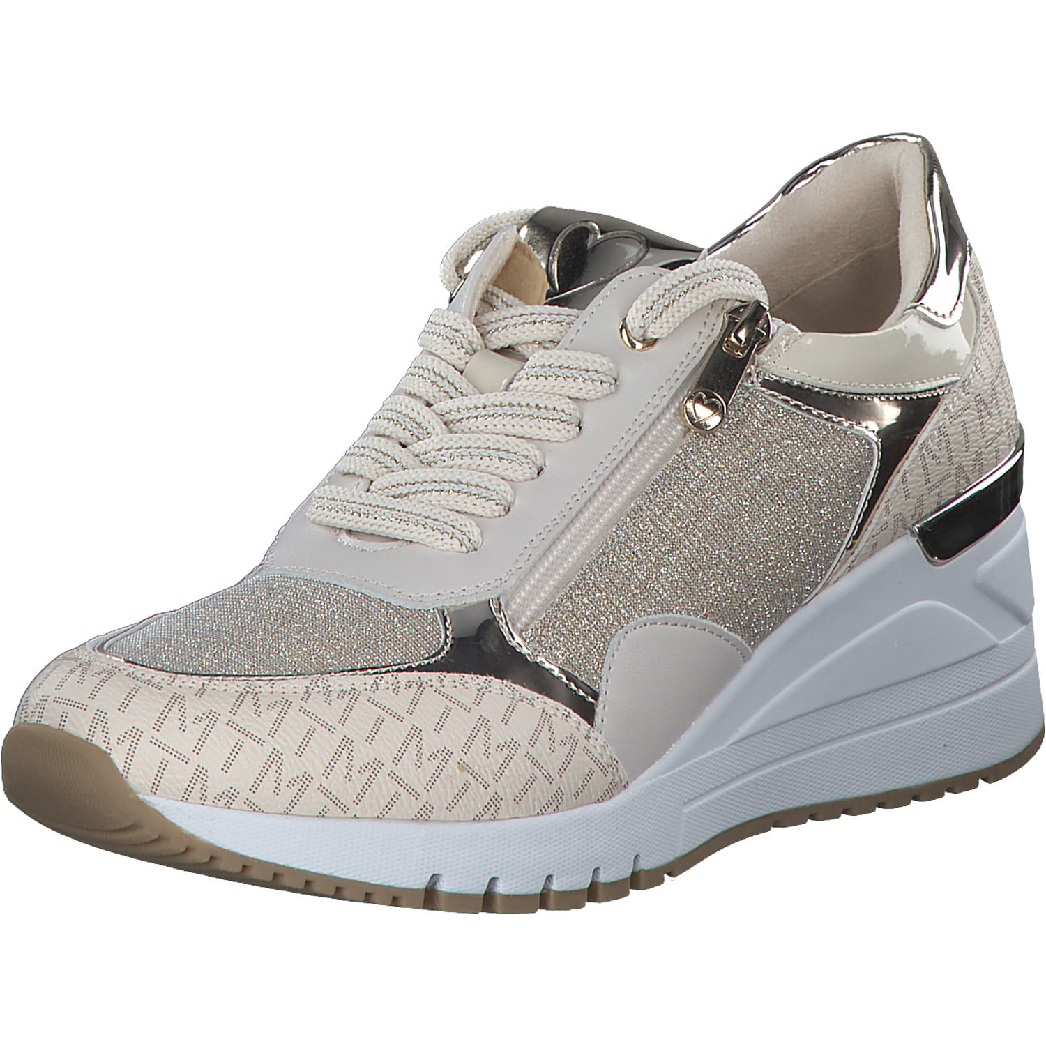Marco Tozzi 23723, Schnürschuhe, Damen, Gold