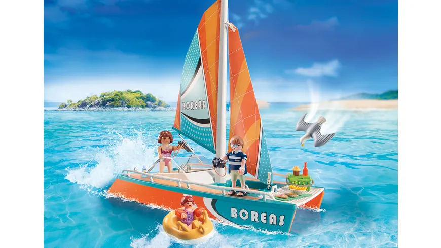 PLAYMOBIL 71043 - Family Fun - Katamaran