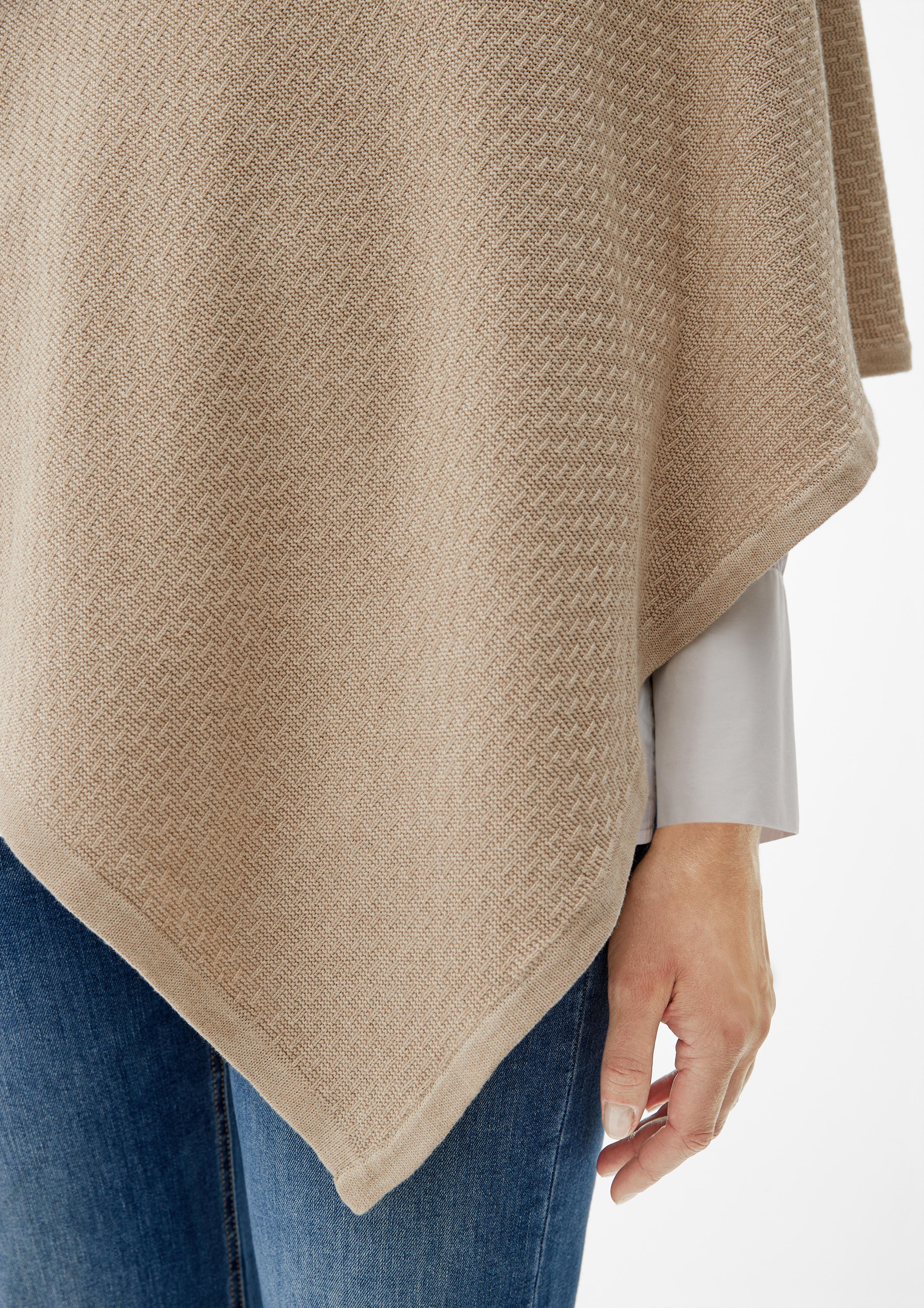 Poncho aus Baumwollmix  2119753-81W8