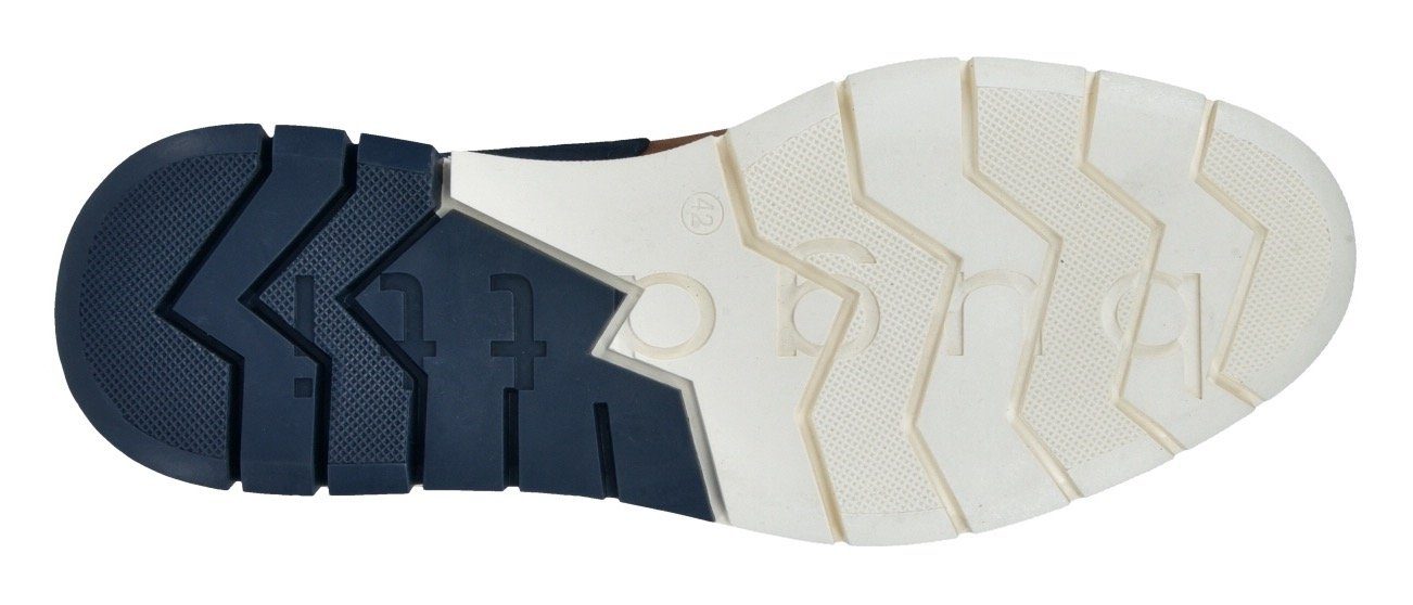 bugatti Schnürschuh mit Prägung