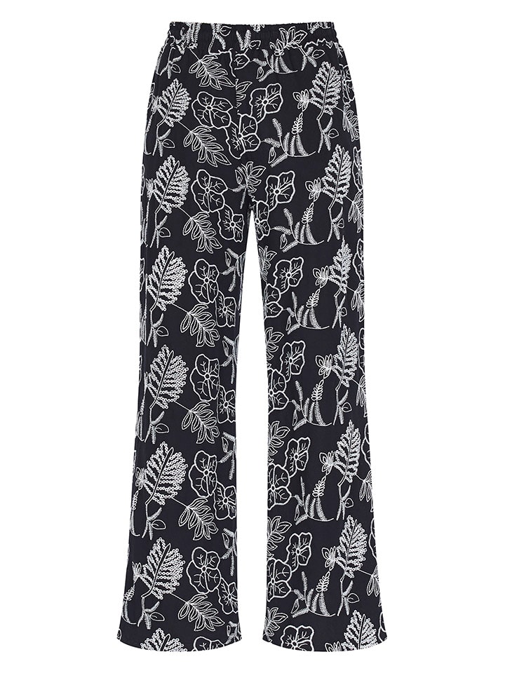 SisterS point Marlenehose in Schwarz/ Creme günstig kaufen