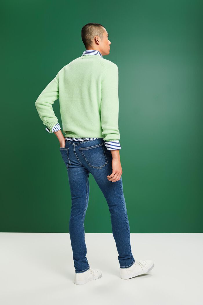 Skinny Jeans mit mittlerer Bundhöhe
