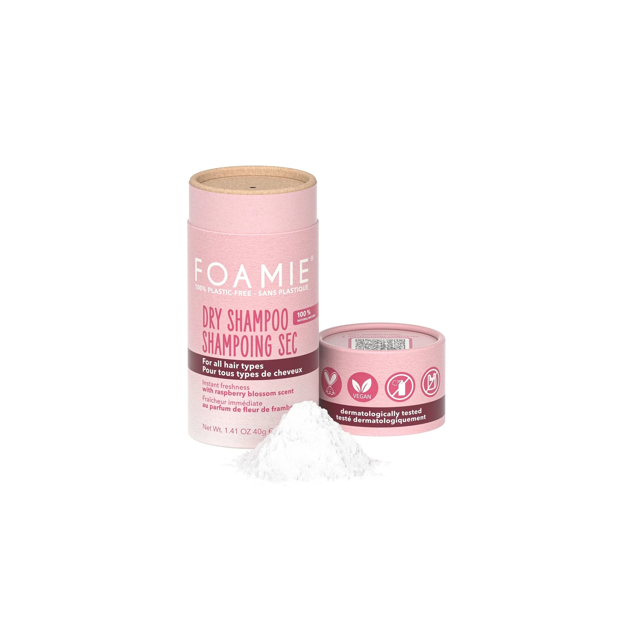 Champú seco Berry Fresh para el cuidado del cabello - Champú seco
