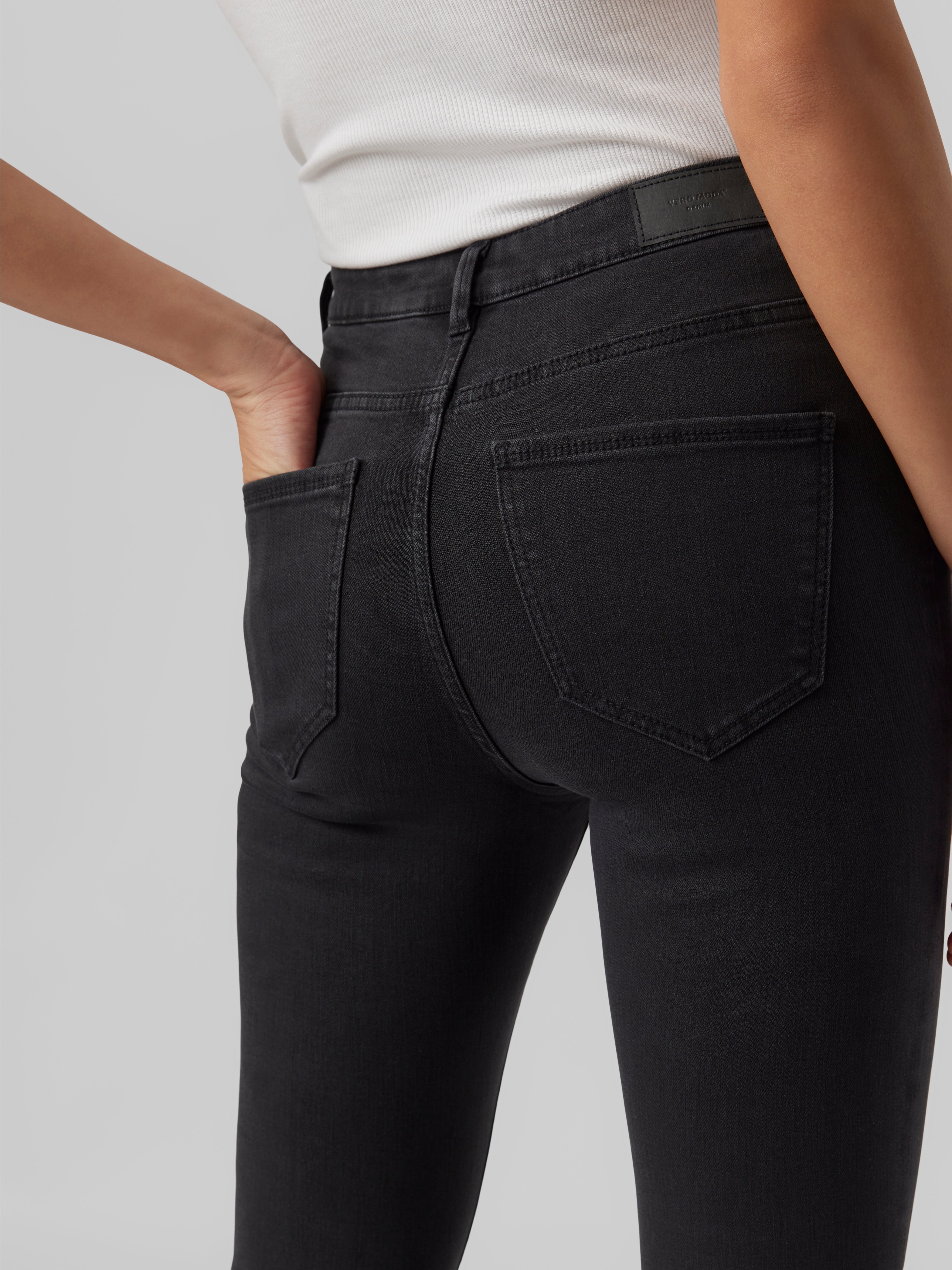 VMSOPHIA Hohe Taille Skinny Fit Jeans
