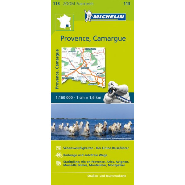 Michelin Provence - Camargue - Straßenkarte