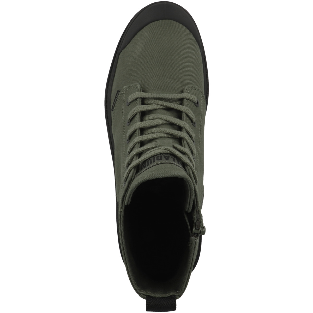 Palladium Pallabase Twill Schnürboots dunkelgruen