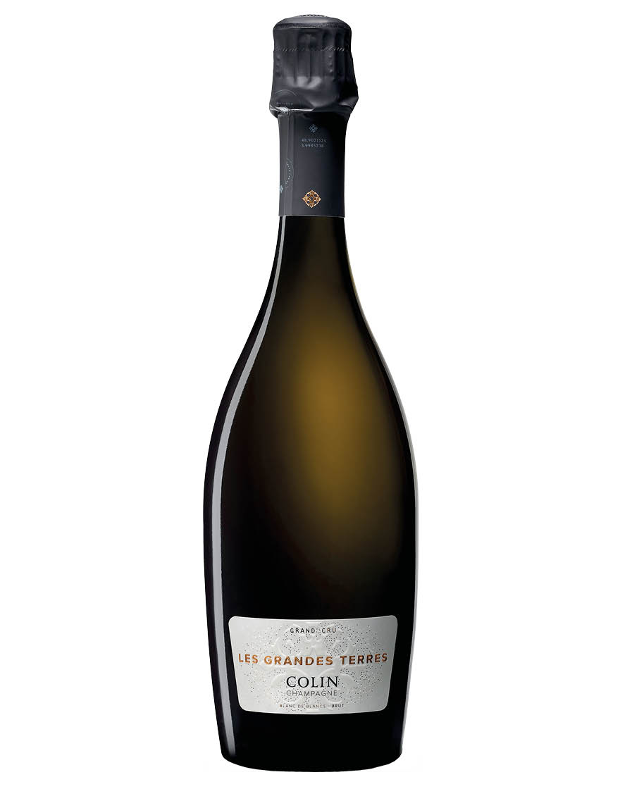 Champagne AOC  Grand Cru Brut Blanc de Blancs Les Grandes Terres 2014 Colin 0,75 ℓ