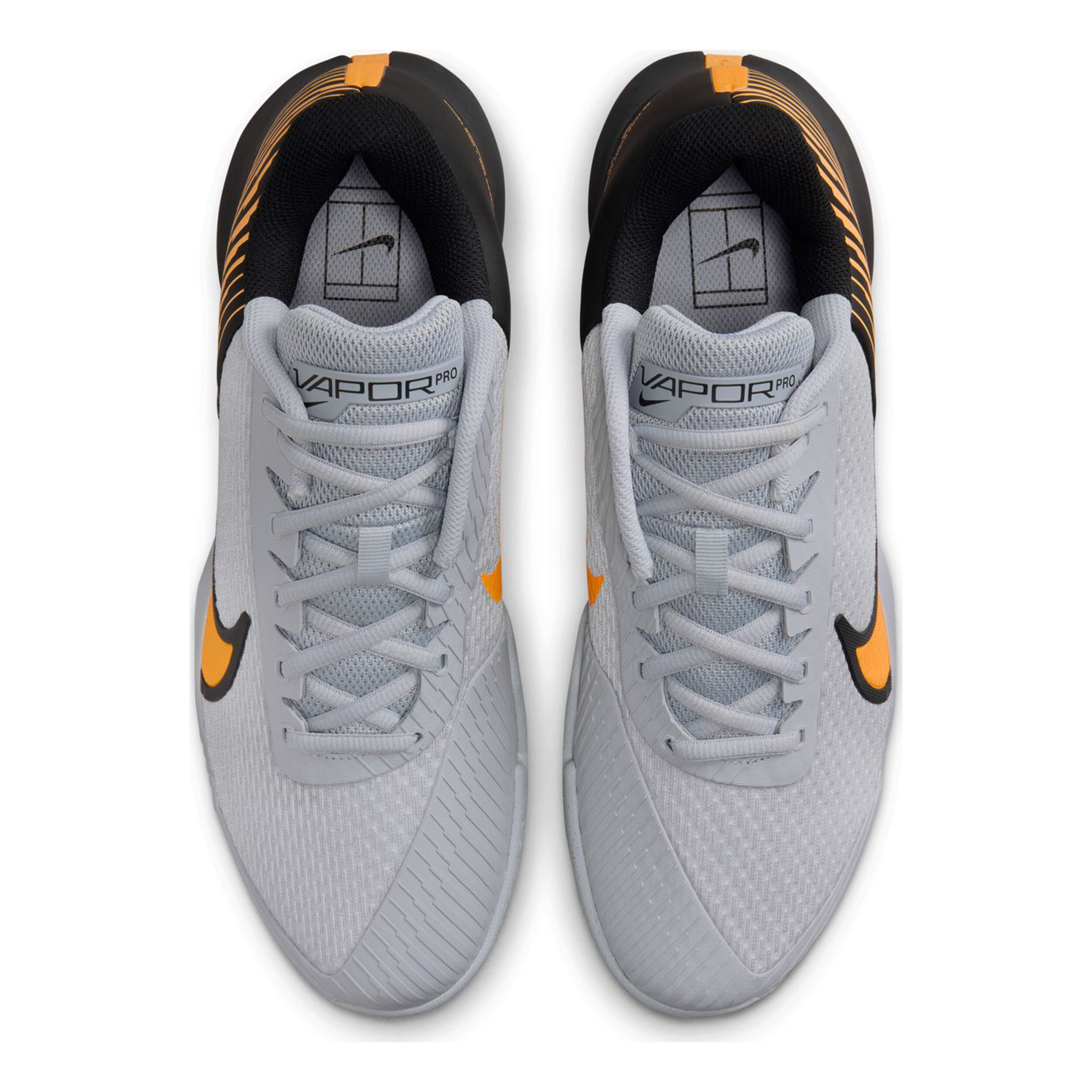 Air Zoom Vapor Pro 2 Sandplatzschuh Herren - Grau, Orange
