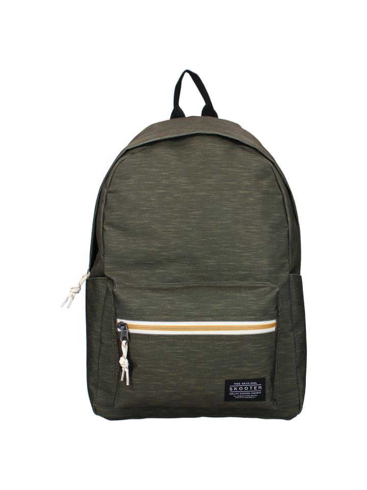 COFI 1453 Skooter Rucksack – Stylischer Schulrucksack in Grünviel Stauraum in Grün günstig kaufen 41 cm
