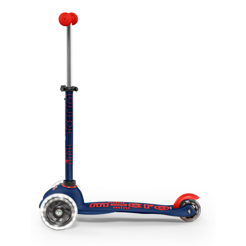 Trottinette 3 roues pliable – Mini Micro Deluxe Pliable Bleu Marine