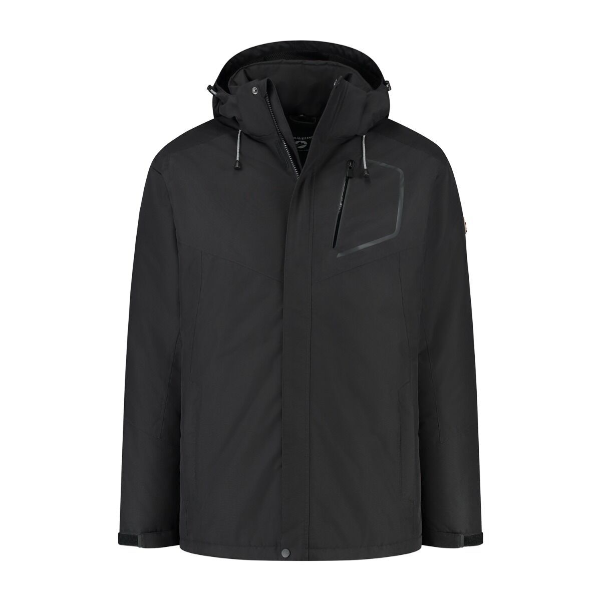 Travelin' Pontus Black Herrenjacke