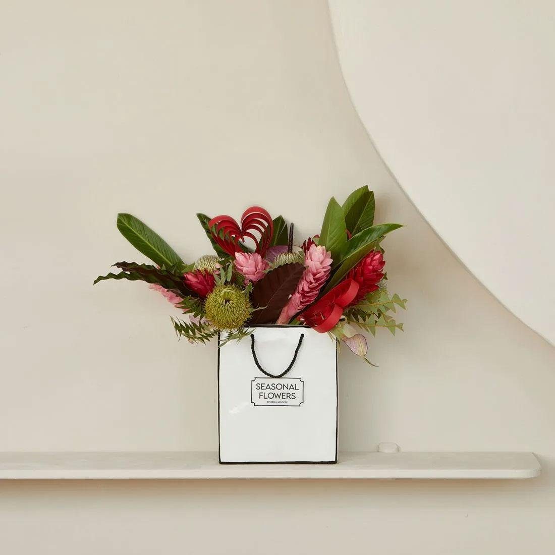 Rivièra Maison Dekovase Blumentopf Pflanztopf Beach Bag Planter