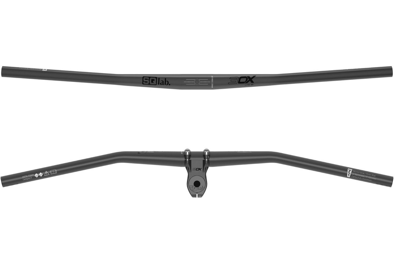 SQlab Lenker 3OX Alu, 780 mm/12u00b0/31,8 mm