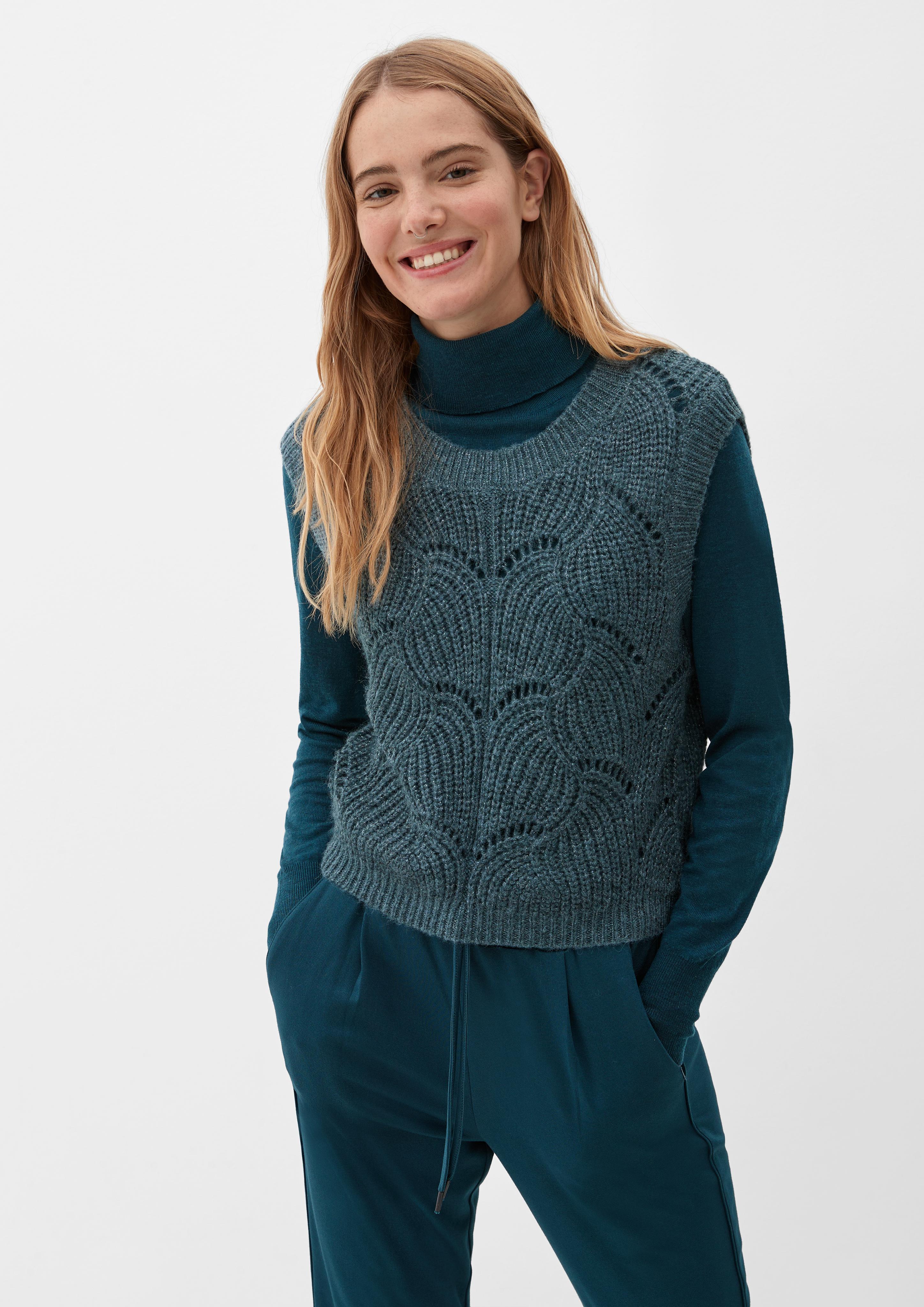 Strickpullunder mit Ajourmuster  2124664-69W0