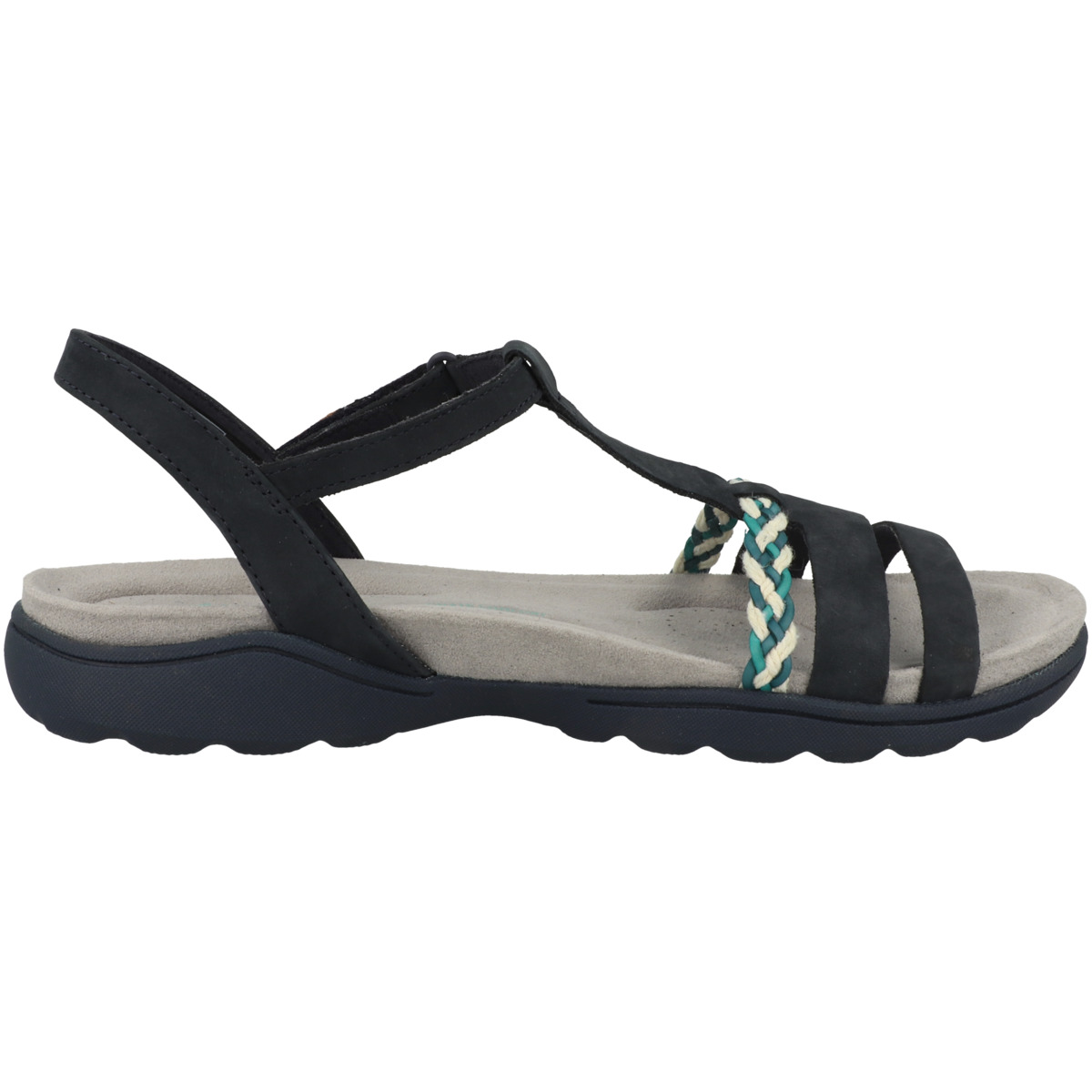 Clarks Amanda Tealite Sandale dunkelblau