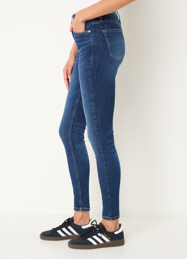 Blugi skinny cu talie înaltă Tommy Hilfiger Nora, de culoare închisă