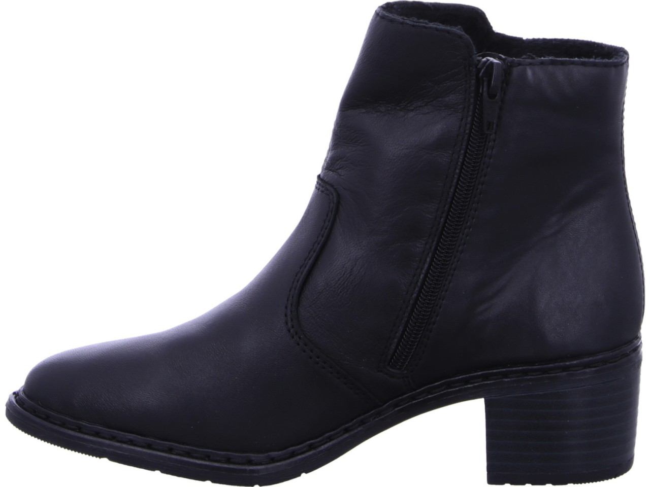 RIEKER Stiefeletten schwarz