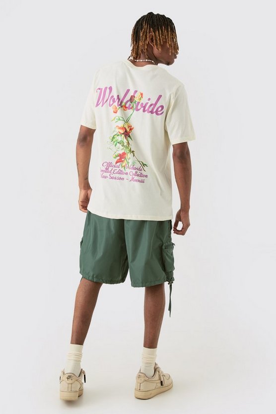 Tall T-Shirt mit Worldwide-Print