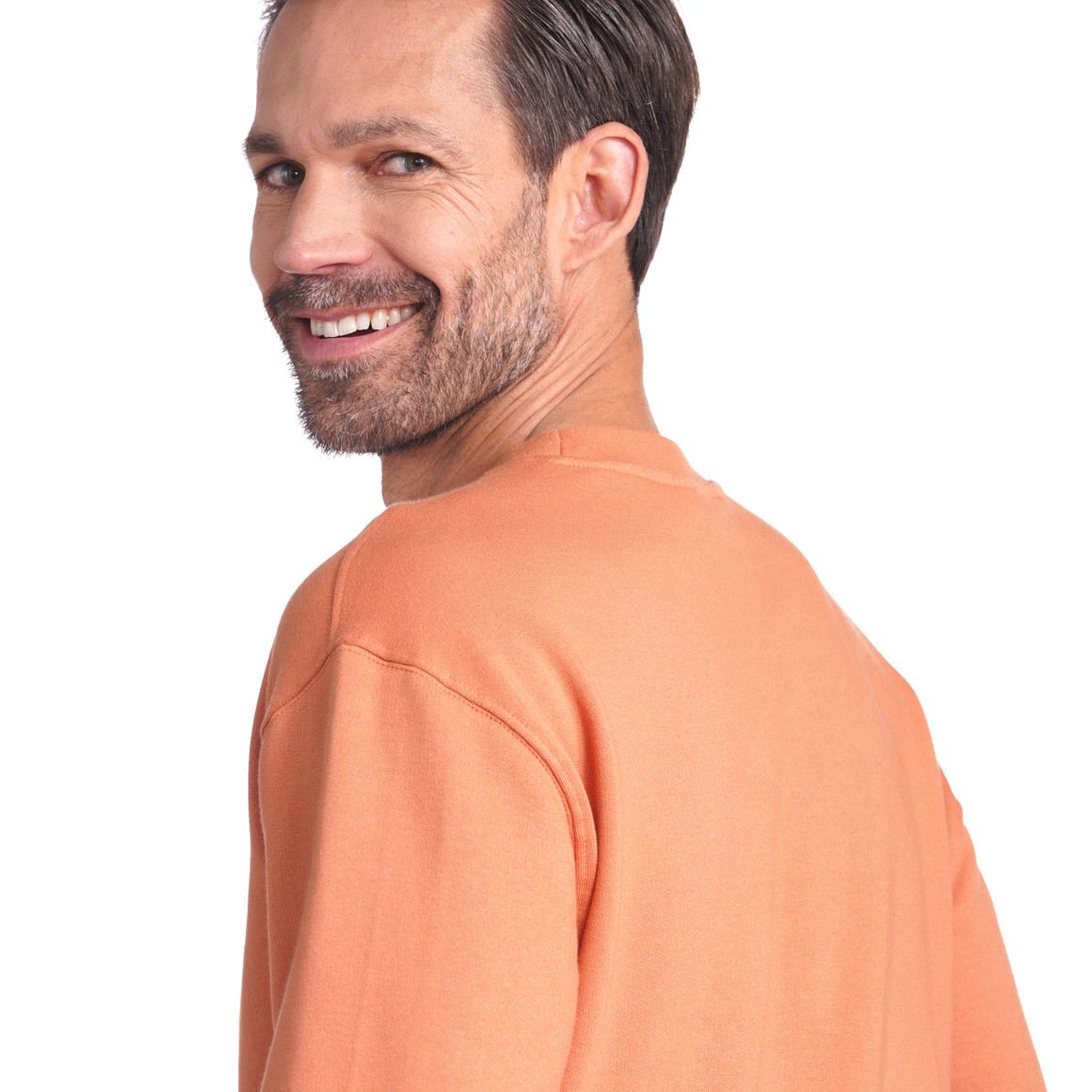 Herren Sweatshirt mit Rundhalsausschnitt