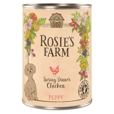 Sparpaket Rosie's Farm Puppy 24 x 400 g