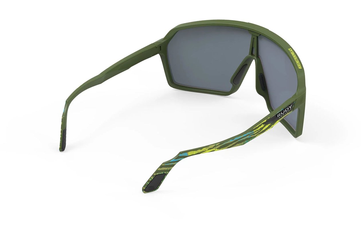 Rudy Project Spinshield Olive Matte Nature Print / Multilaser Green