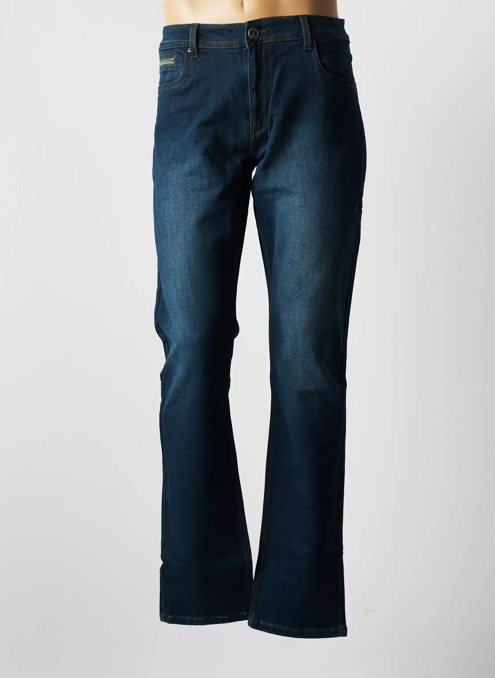 Virtue Jeans Coupe Slim Homme couleur bleu