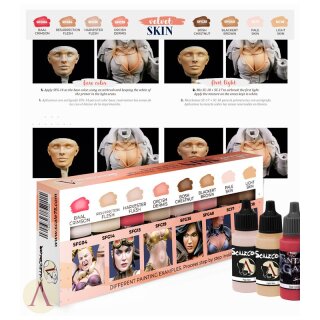 Velvet Skin Paint Set