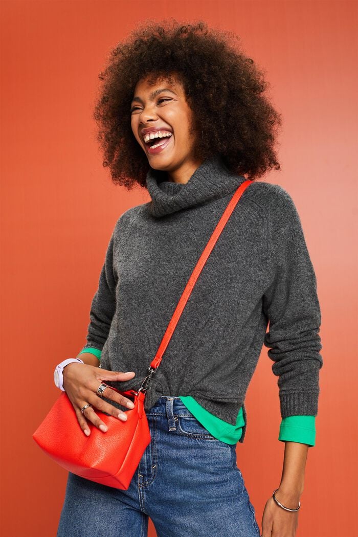 Kaschmirpullover mit Turtleneck