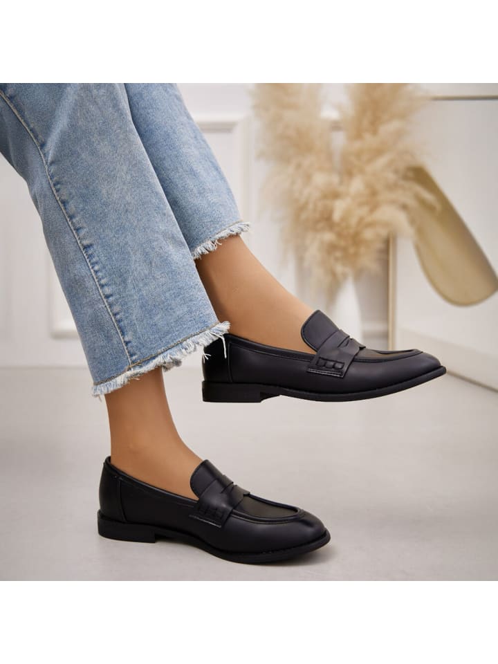 Ital-Design Halbschuh in Schwarz günstig kaufen