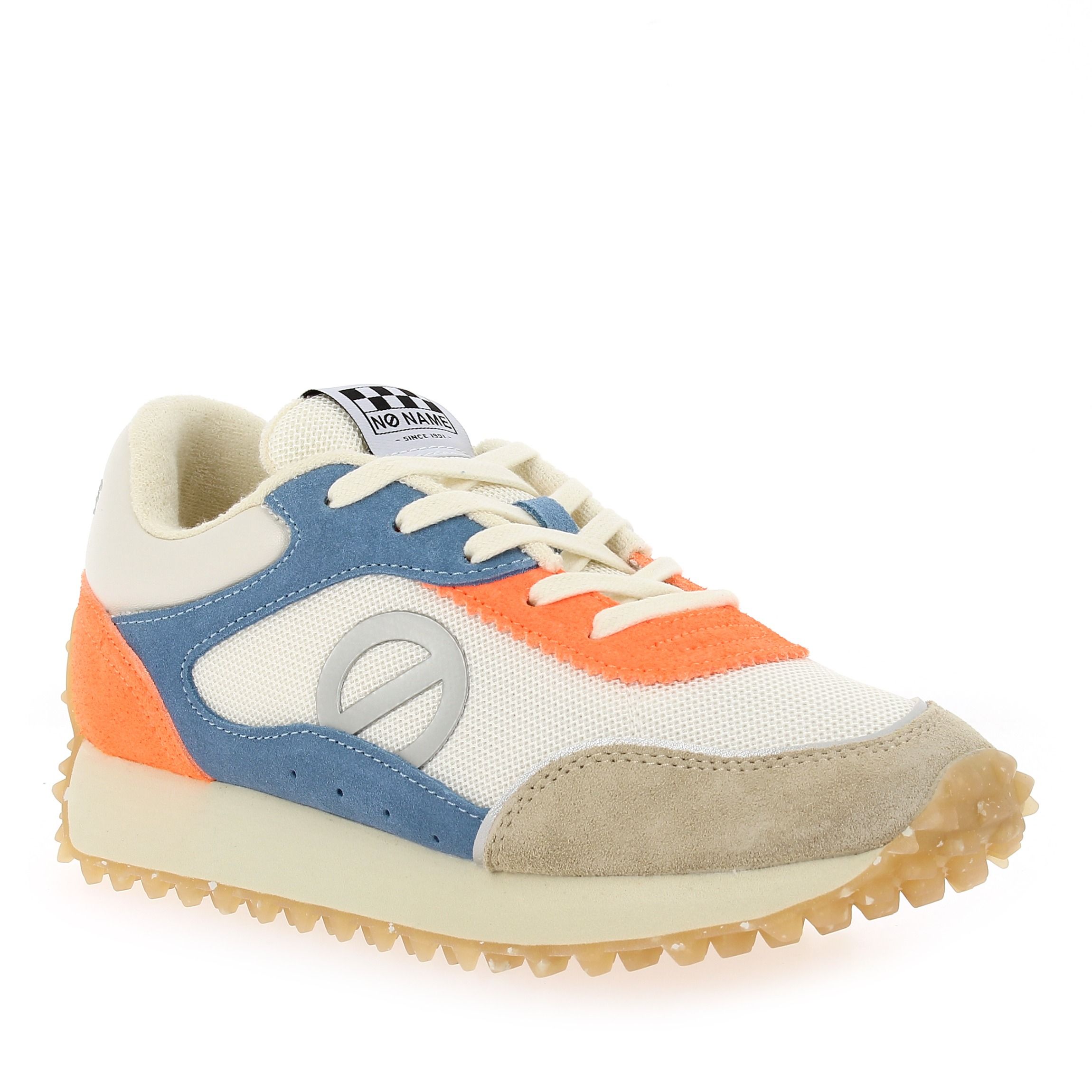 No Name  PUNKY JOGGER E24 - Blanc Bleu