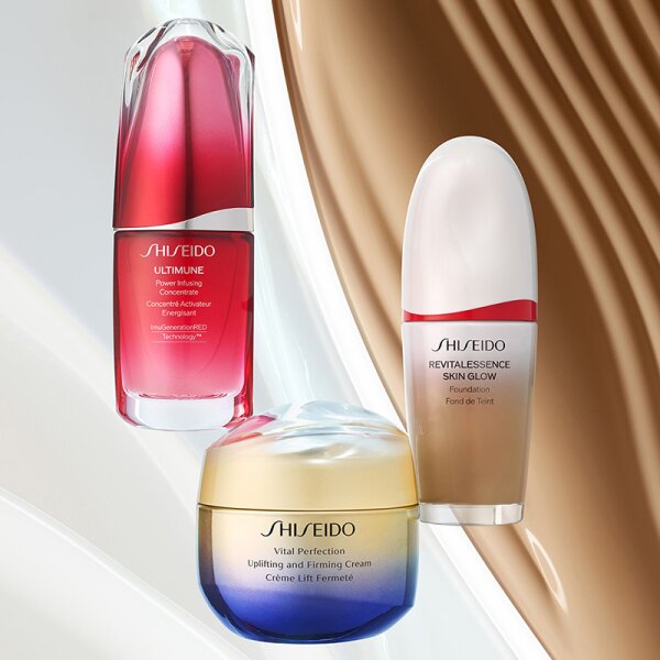 Shiseido Revitalessence Skin Glow Flüssige Foundation