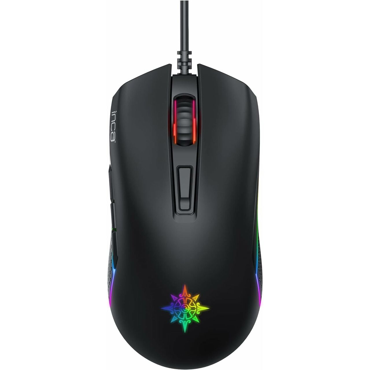Inca 2in1 Gaming Maus 3600 Dpi & Flexible Mauspad 3mm