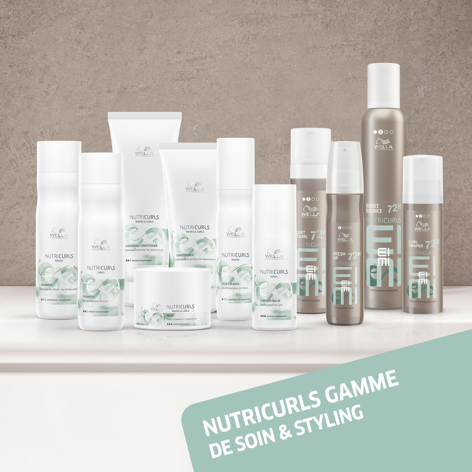 Wella Nutricurls EIMI Fresh Up Spray Anti-Frisottis 72h 150 ml