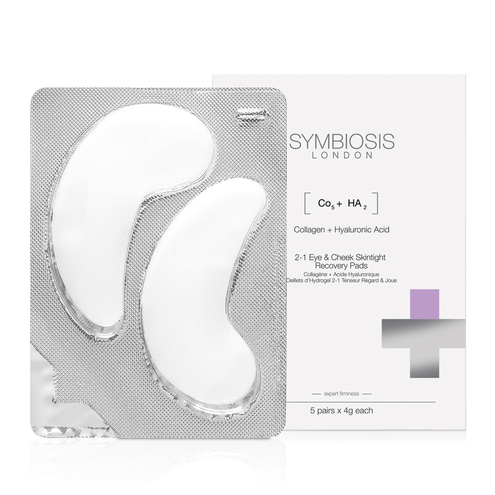symbiosis [Collagène + Acid Hyaluronique] Oeillets d'Hydrogel Tenseur Regard Crème contour du regard