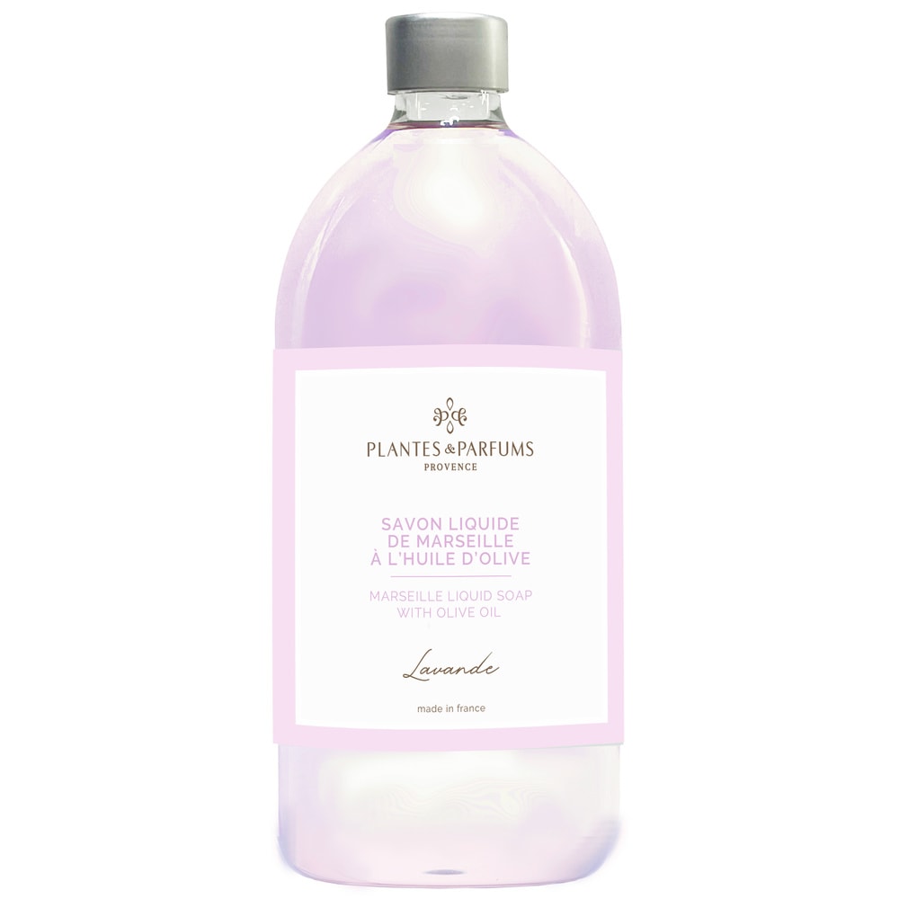 Plantes et Parfums Parfum Lavande Recharge Savon Liquide de Marseille