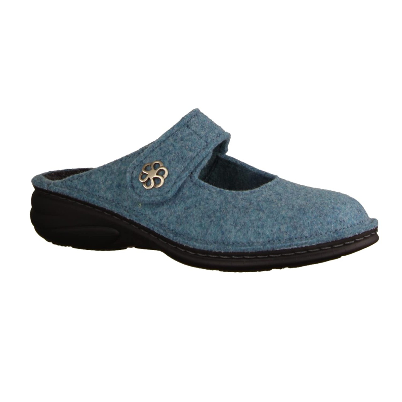 FINN COMFORT Hausschuhe blau Brig aqua