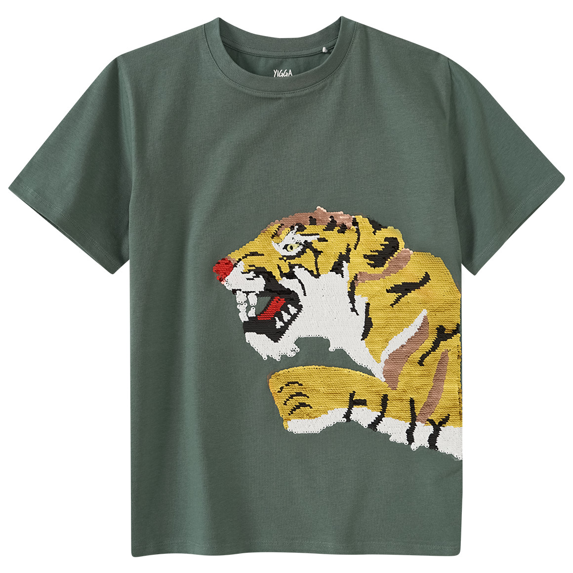 Jungen T-Shirt mit Wendepailletten