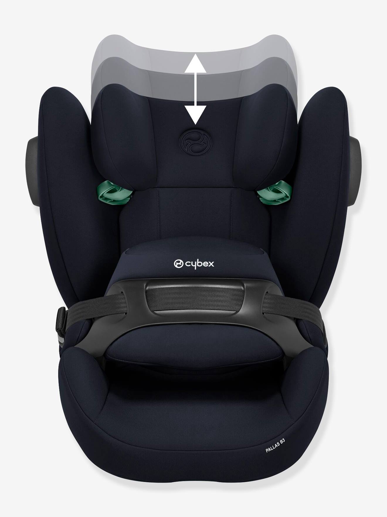 Cybex Mitwachsender Kindersitz Silver Pallas B3 i-Size CYBEX, 76-150 cm bzw. Gr. 1/2/3 - dunkel blau