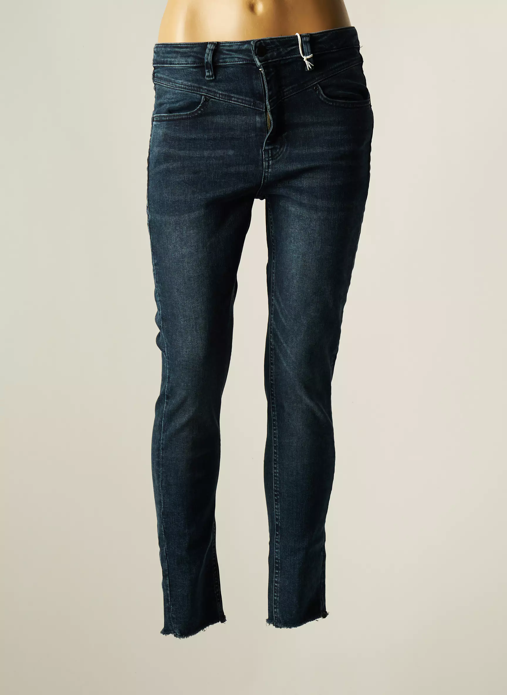 Guess Jeans Coupe Slim Femme couleur bleu