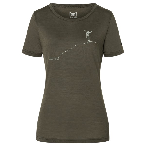super.natural - Women's Gipfelglück Tee - Merinoshirt
