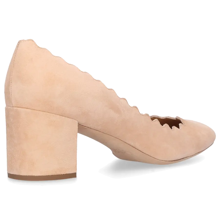 Chloé - Pumps LAUREEN Veloursleder beige - beige