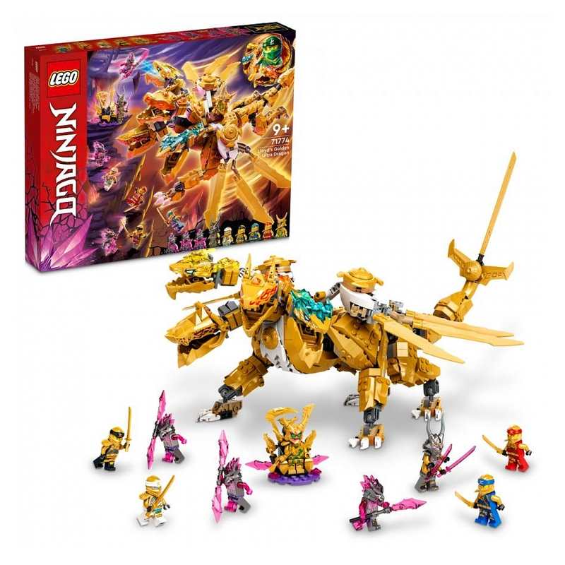 71774 L'ultra dragon d'or de lloyd LEGO NINJAGO