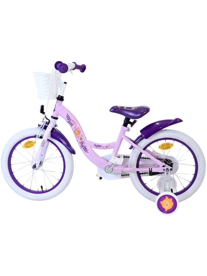 Volare Kinderfahrrad Disney Wish für Mädchen Fahrrad 16 Zoll Kinderrad Lila 4 Jahre günstig kaufen onesize