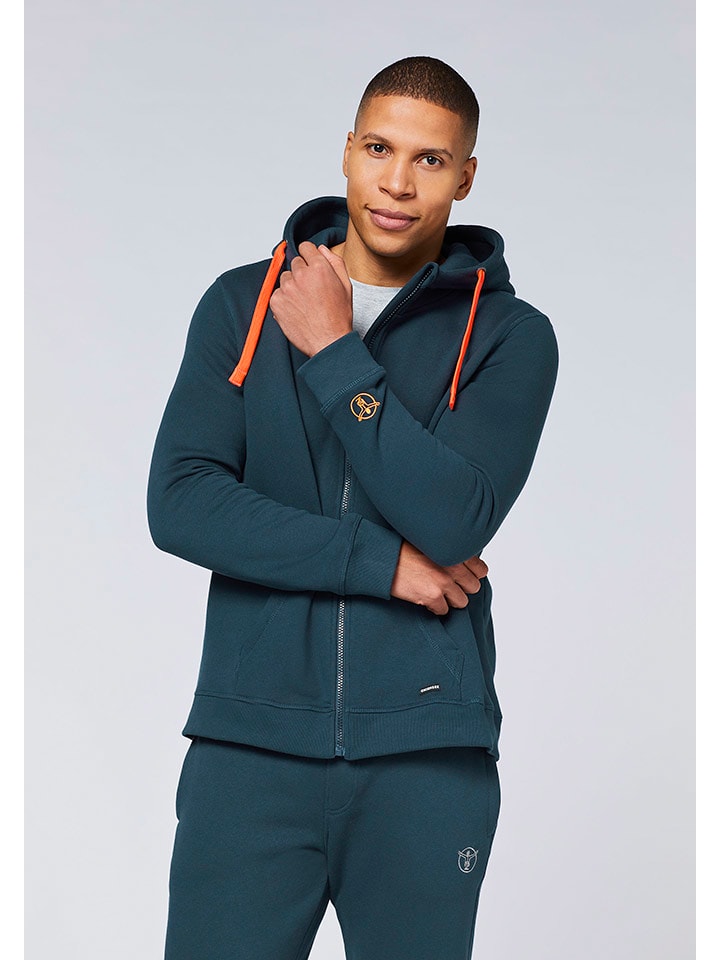 Chiemsee Sweatjacke in Blau günstig kaufen