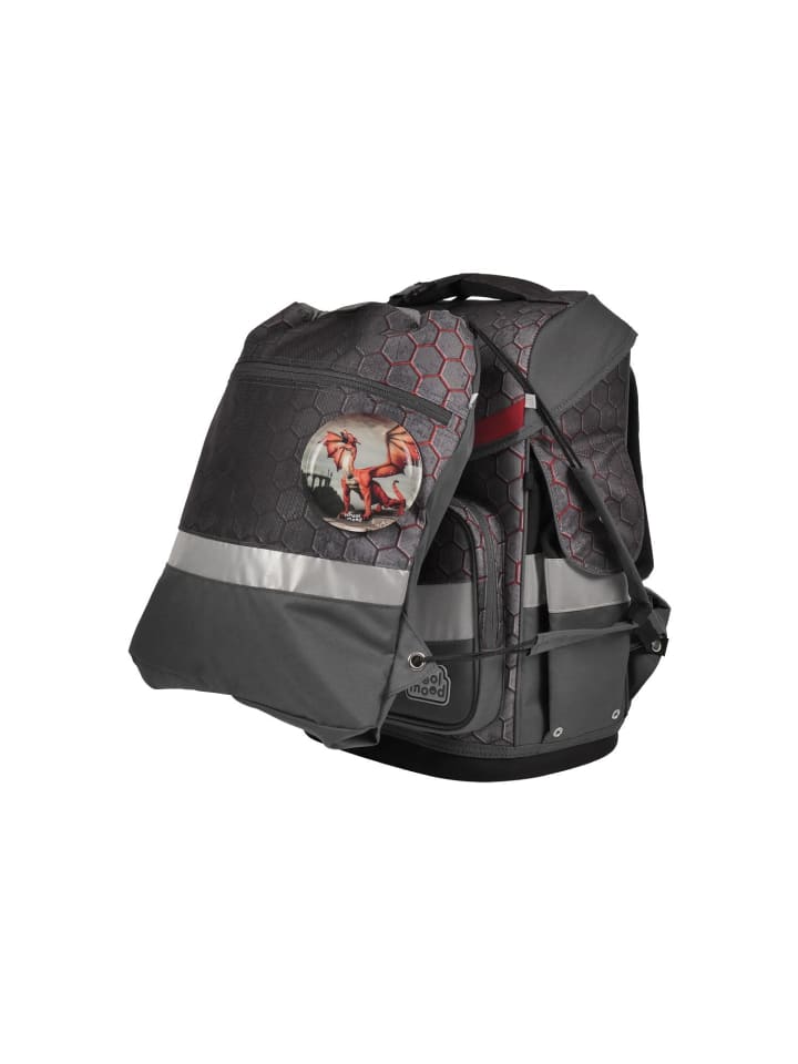 SCHOOL-MOOD School Mood Schulranzenset Timeless Mika (Drache) günstig kaufen onesize