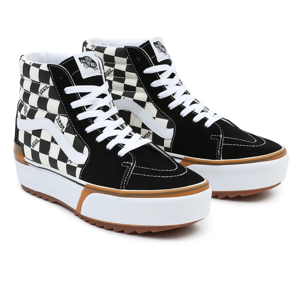 Vans SK8 Hi Stacked Checkerboard VN0A4BTWVLV1 / bunt