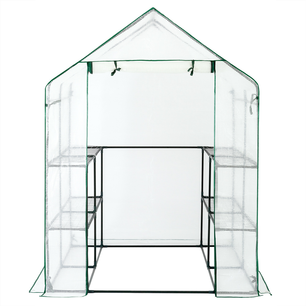 Casaria Gardebruk® Foliengewächshaus 195x143x143cm