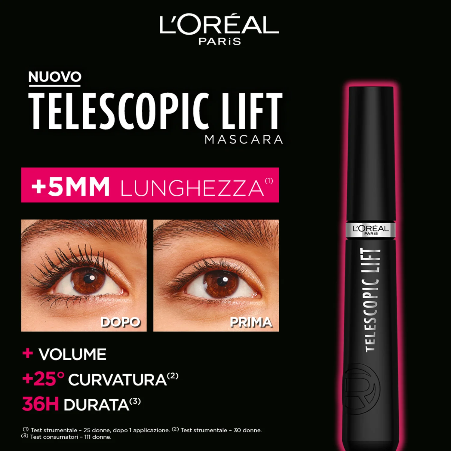 Occhi Telescopic Lift Mascara - Mascara