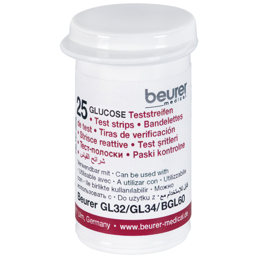 BEURER GL32/GL34/BGL60 Blutzucker-Teststreifen  50 St  Teststreifen